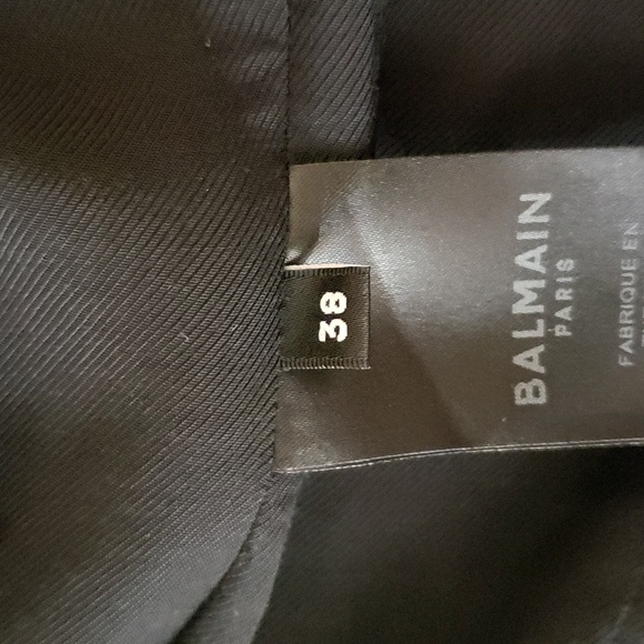 Balmain Leather Blazer - Picture 10 of 10